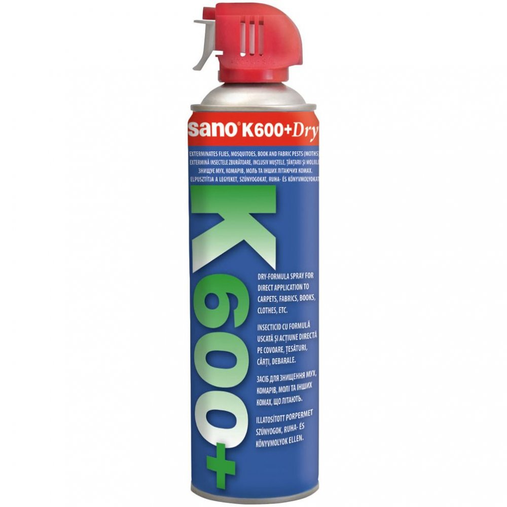 Insecticid aerosol impotriva insectelor zburatoare Sano K600 500 ml