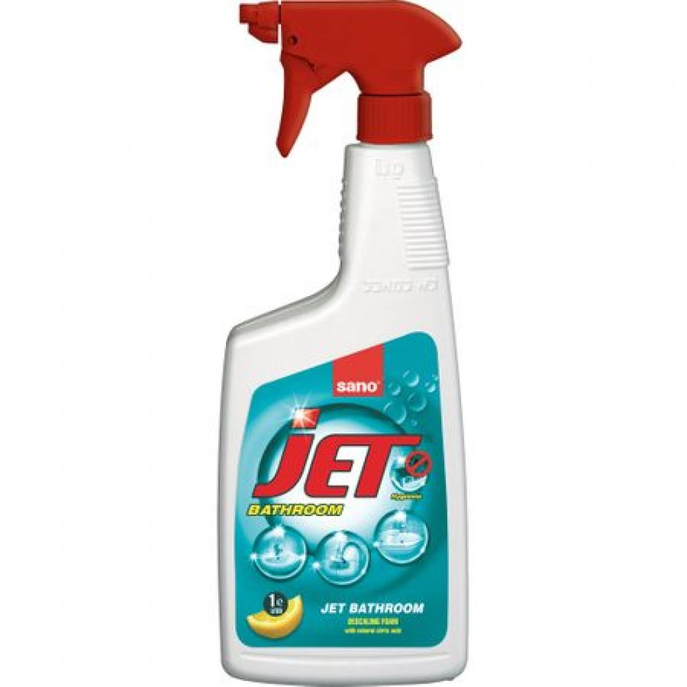 Detergent lichid pentru suprafetele din baie, Sano Jet 1l