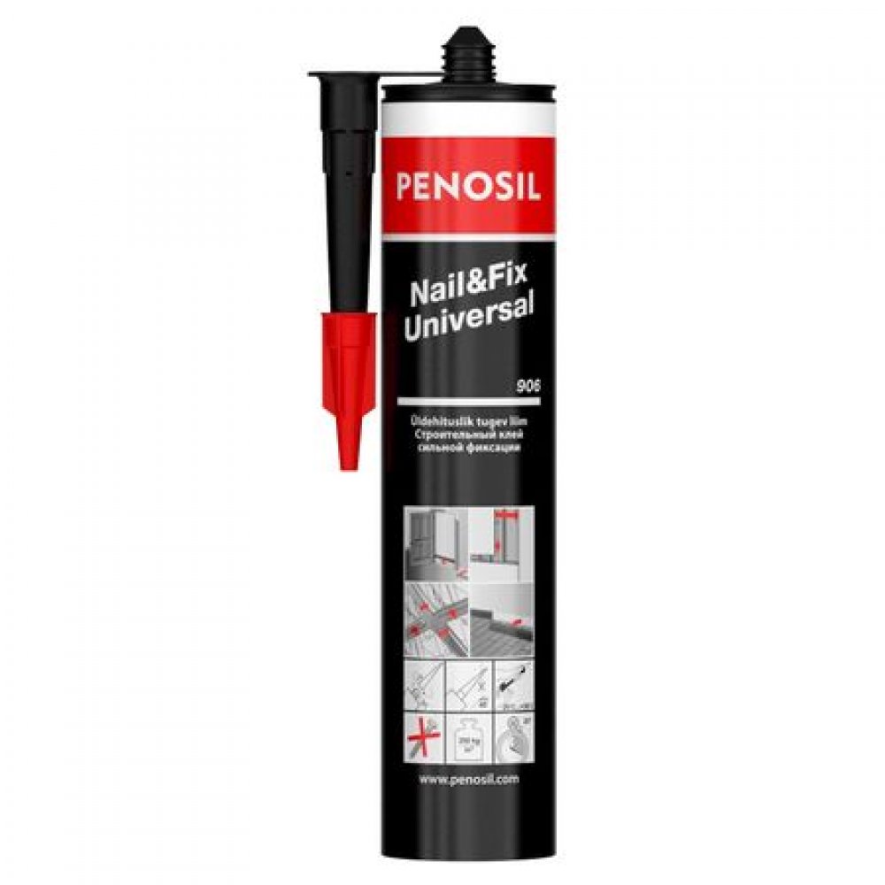 Adeziv Penosil Nail&Fix Universal 906 pentru constructii, cu uscare rapida bej 310ml
