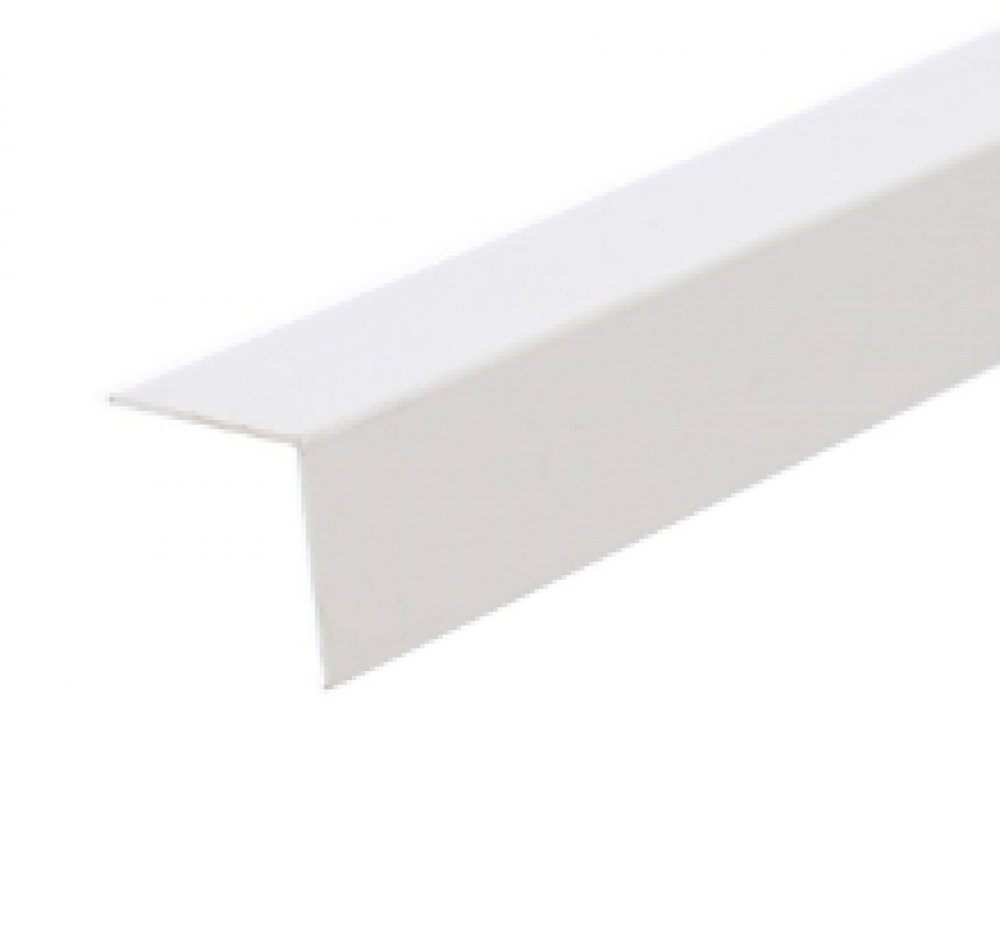 Profil de colt L din PVC alb 30 x 30 mm 2.75 m, pret / buc