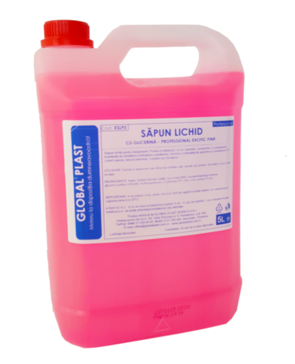 XSLP5 Sapun lichid exotic pink 5L