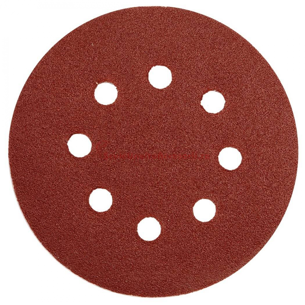 Disc abraziv cu autofixare, pentru lemn / metal / glet, 180 mm, granulatie 80, set 10 bucati