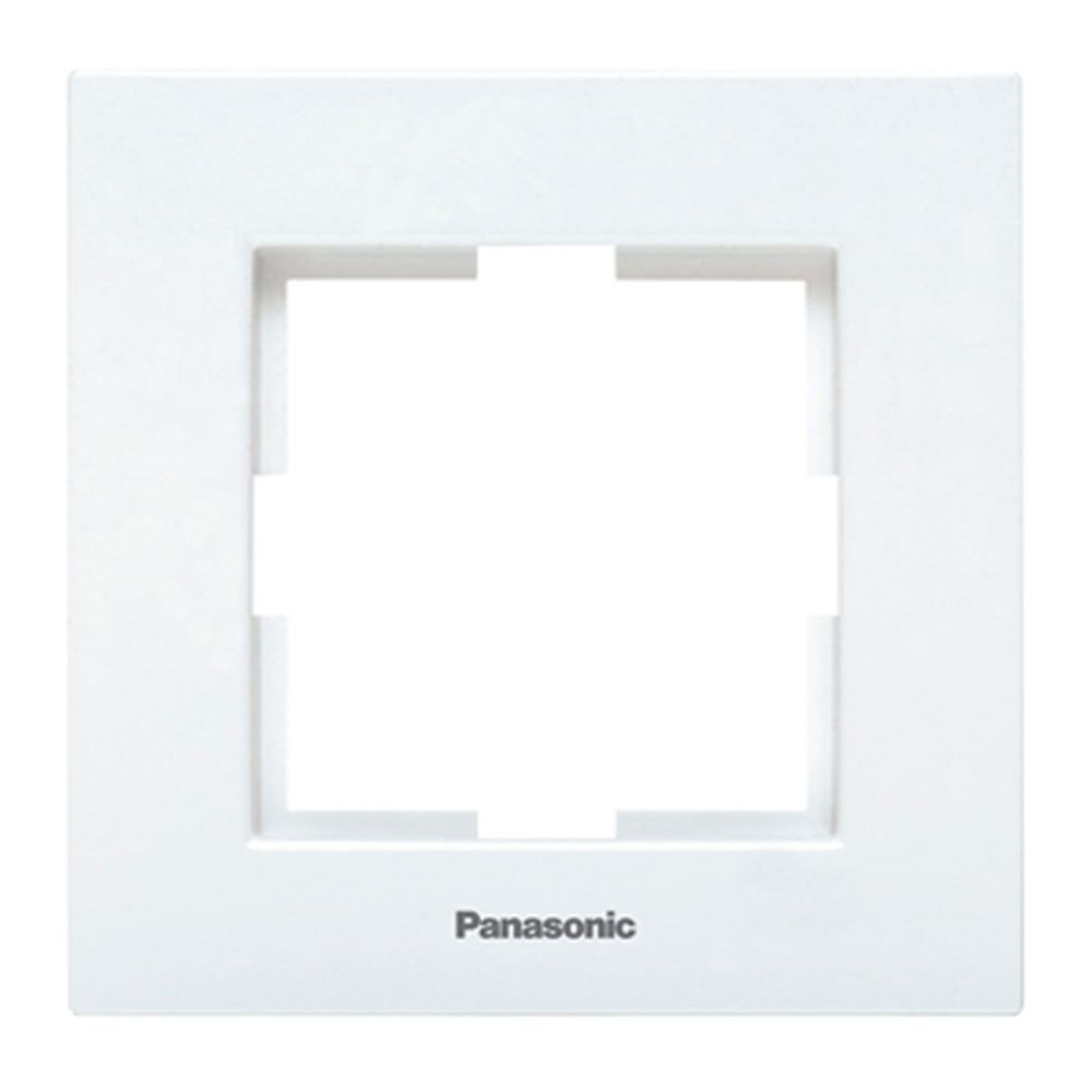 Rama decor pentru aparataj modular Panasonic 1P alb