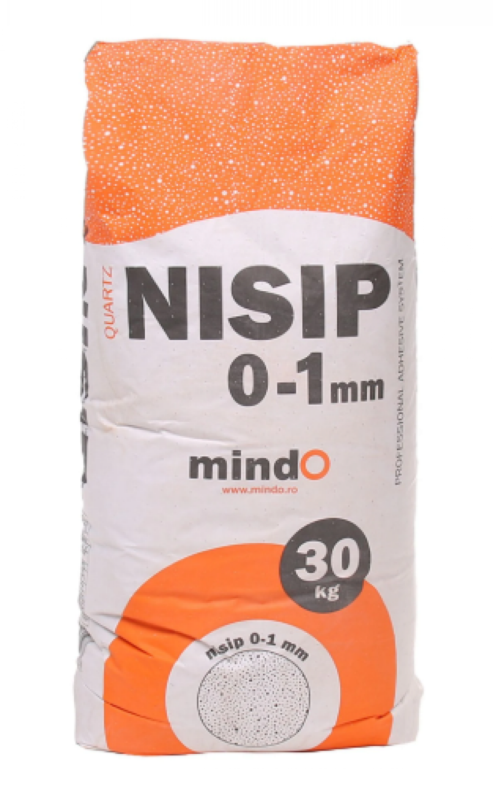 Nisip pentru constructii Mindo interior / exterior 0 - 1 mm 30 kg / sac
