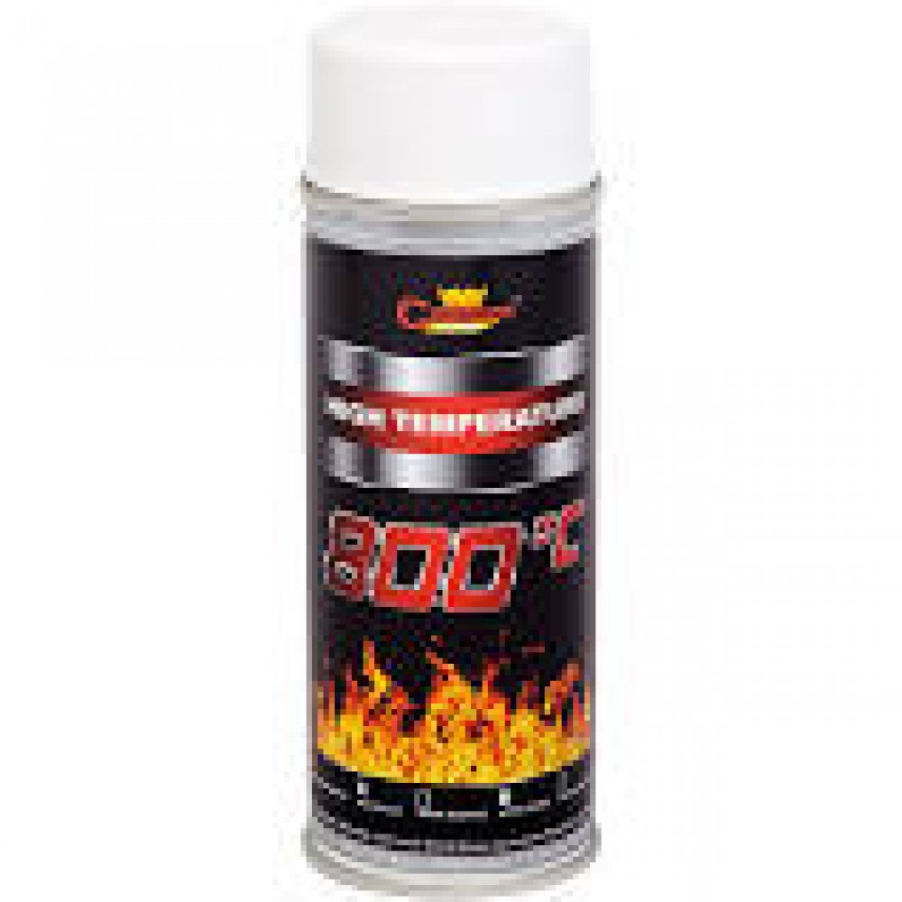 Spray vopsea Profesional Rezistent Termic ALB +150°C 400ml