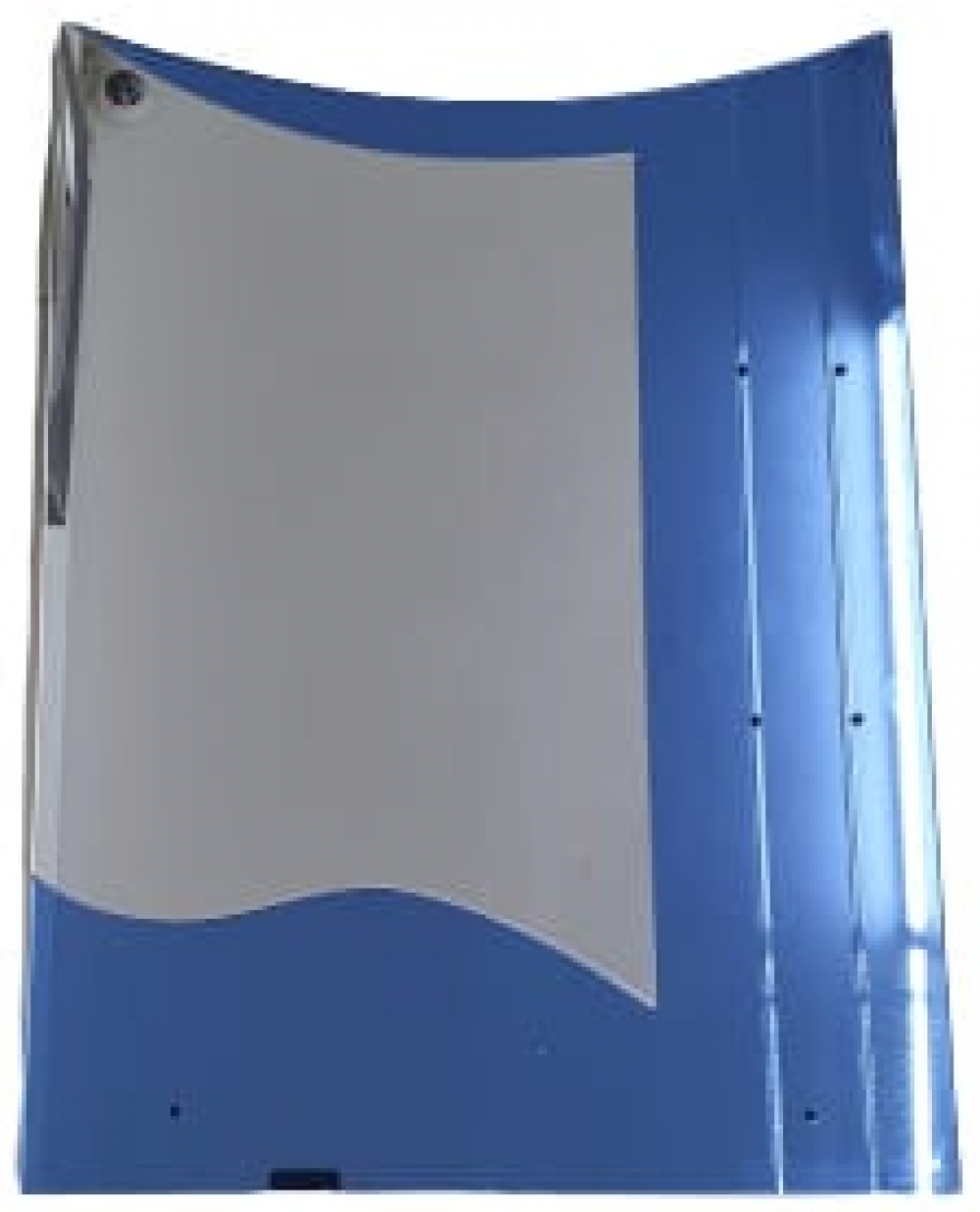 Oglinda elicoidala, TX 9221, polite: 2M + 1m, fara spot 50 x 70 mm, bleu