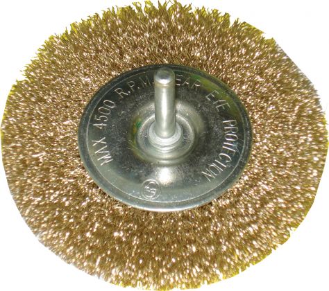 Perie circulara rotunda pentru bormasina 75 mm