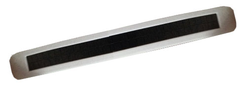 Maner (alb+negru) din plastic cu model (X5-91-128MM)
