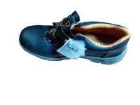 Pantofi de protectie cu bombeu metalic, negru, marimea 45