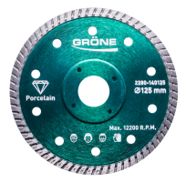  Disc diamantat cu segmente, Grone, 125 x 22.23 mm