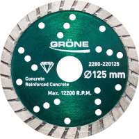 Disc diamantat  Grone, 125 x 22.23 mm