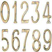 Numar din metal pentru usa Nr.3