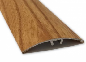 Profil aluminiu de trecere diferenta de nivel cu suruburi ascunse stejar inchis 41 x 180 cm, pret / buc