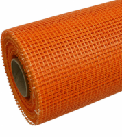 Plasa fibra sticla, interior / exterior, WOLFIX, 145 gr, portocalie, 50 mp | pret/m