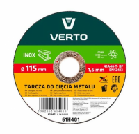 Disc debitare metal Verto 115 x 1.0 x 22.2 mm, pret / buc