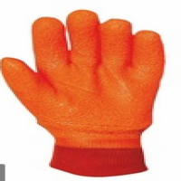 Manusi din poliuretan cu sintetic, culoarea portocaliu