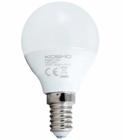 Bec LED clasic Kosmo G45 E14 5W lumina rece