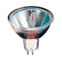 Bec halogen JCDR GU5.3 50W cu geam  lumina calda