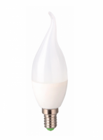 Bec LED lumanare flacara E14 5W lumina calda