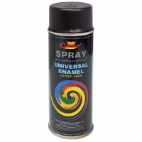 Spray vopsea profesional Champion negru mat RAL 9005 400 ml