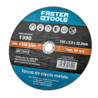 Disc debitare metal, Faster Tools, 115 x 2 x 22.2 mm