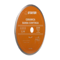 Disc diamantat pentru ceramica cu banda continua, Stayer, H7, 115 mm