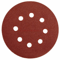 Disc abraziv cu autofixare, pentru lemn / metal / glet, 125 mm, granulatie 60, 5 buc / set