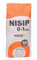 Nisip pentru constructii Mindo interior / exterior 0 - 1 mm 30 kg / sac