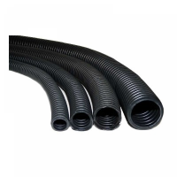 Copex PVC Courbi, D 11 mm, fara fir, gri/negru, rola 50m