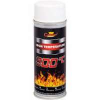 Spray vopsea Profesional Rezistent Termic ALB +150°C 400ml