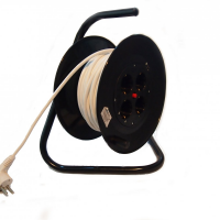 Derulator cablu electric ER-C, 4 prize, 25m, 3 x 2.5mmp  RELE