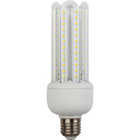Bec LED E27 aparent 3U 3W lumina calda