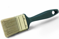 Pensula verde cu maner pvc 75 mm