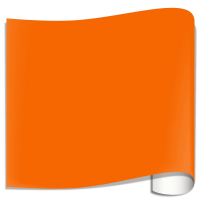Folie adeziva lucioasa portocaliu pastelat ORAFOL 7510/035 1260mm