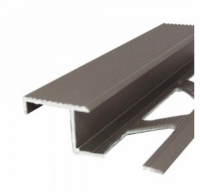 Profil aluminiu pentru scara olive N 25 x 10 x 270 cm, pret / buc