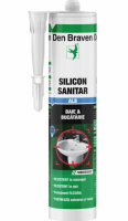 Silicon sanitar alb (Den Braven) de 280ML