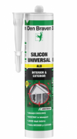 Silicon universal alb (Den Braven) de 280ML