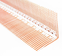 Profil PVC , colt cu plasa portocalie, interior / exterior, 2.5 m, 10x15 cm